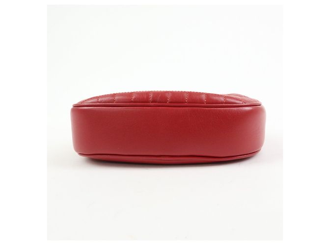 Céline CELINE Borsa a spalla in pelle Borsa a tracolla C Charm Red - vista 5