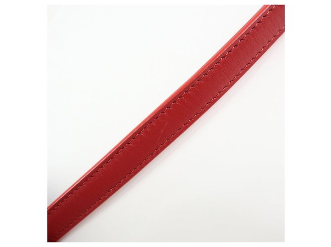 Céline CELINE Borsa a spalla in pelle Borsa a tracolla C Charm Red - vista 7