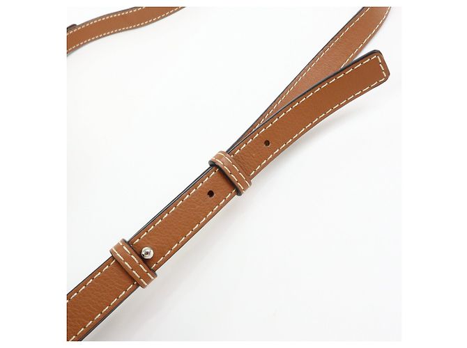 Borsa Mini 2Way LOEWE Anagram Hammock in pelle di vitello e cotone con coulisse - vista 7