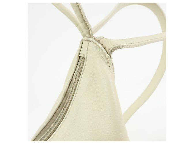 LOEWE Anagram Anton Leder-Rucksack Ivory - Ansicht 15