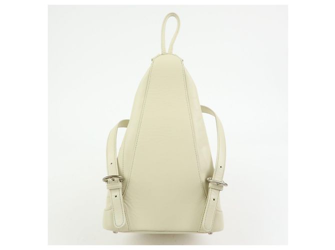 LOEWE Anagram Anton Leder-Rucksack Ivory - Ansicht 2
