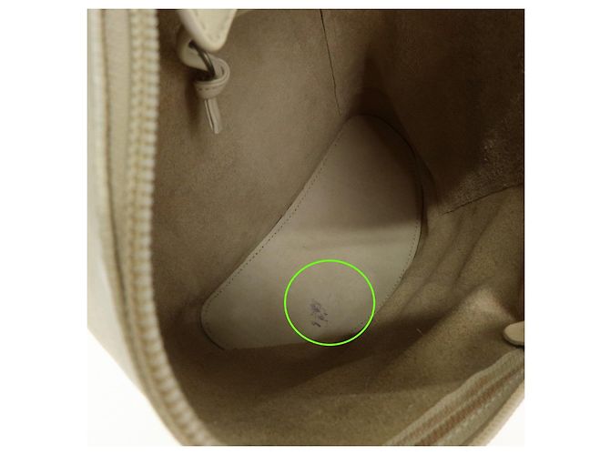 LOEWE Anagram Anton Leder-Rucksack Ivory - Ansicht 20