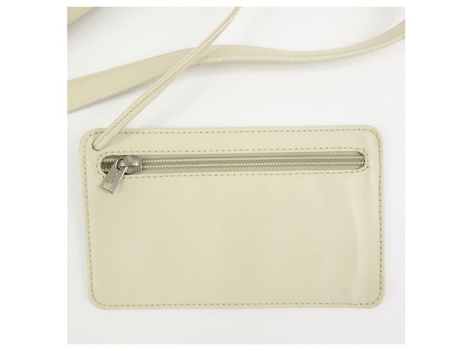 LOEWE Anagram Anton Leder-Rucksack Ivory - Ansicht 22