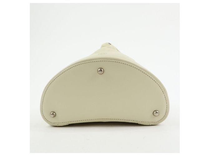 LOEWE Anagram Anton Leder-Rucksack Ivory - Ansicht 5