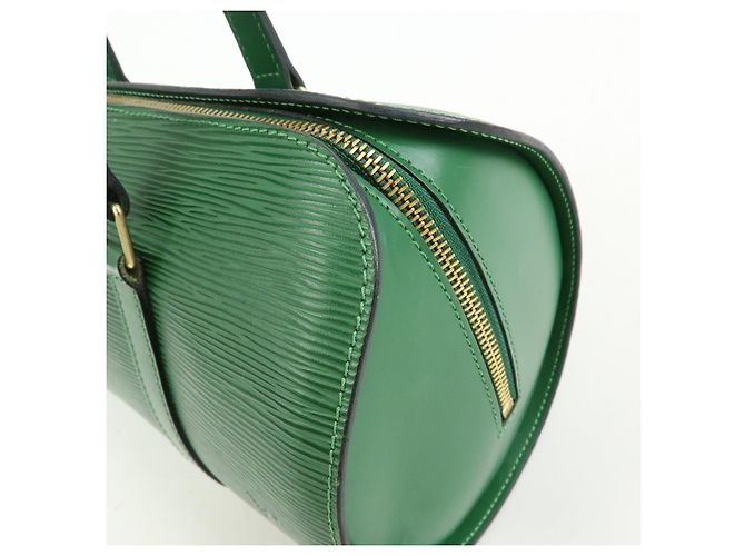 Borsa a mano Louis Vuitton Epi Soufflot Borneo Green M52224 - vista 14