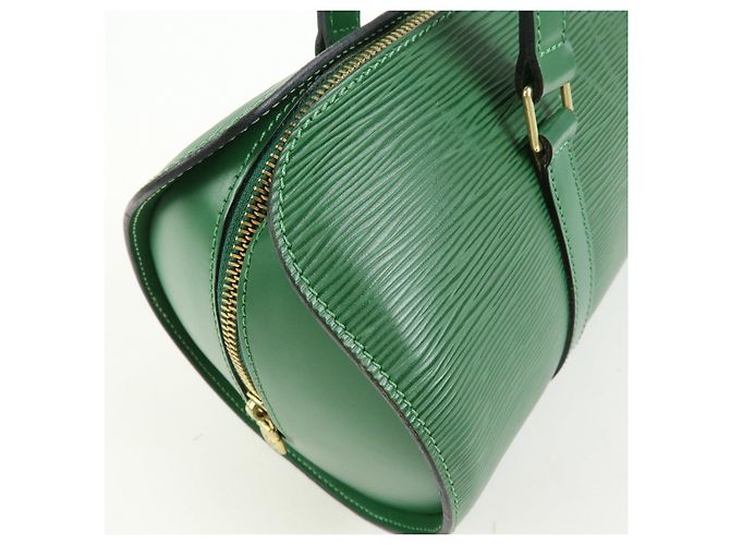 Borsa a mano Louis Vuitton Epi Soufflot Borneo Green M52224 - vista 15