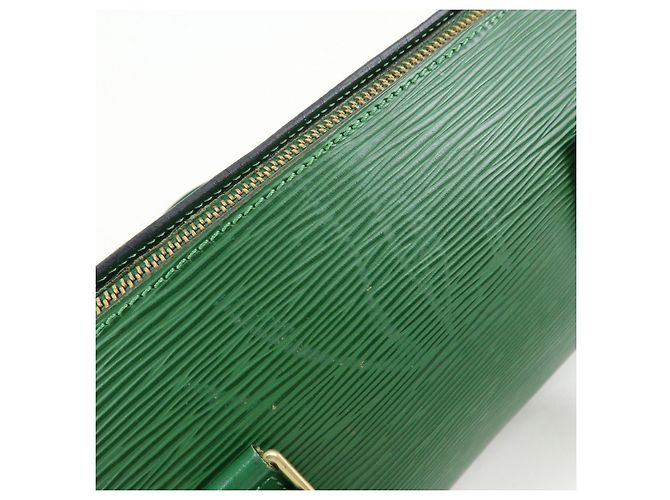 Borsa a mano Louis Vuitton Epi Soufflot Borneo Green M52224 - vista 16