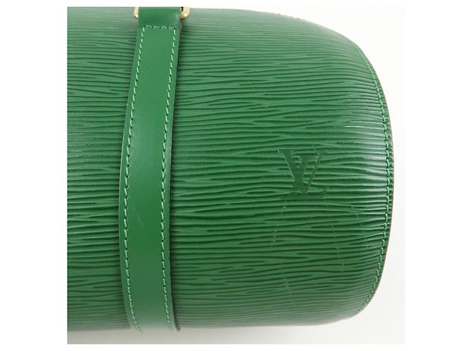 Borsa a mano Louis Vuitton Epi Soufflot Borneo Green M52224 - vista 17