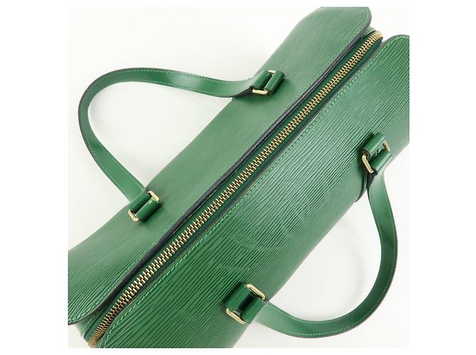 Borsa a mano Louis Vuitton Epi Soufflot Borneo Green M52224 - vista 19