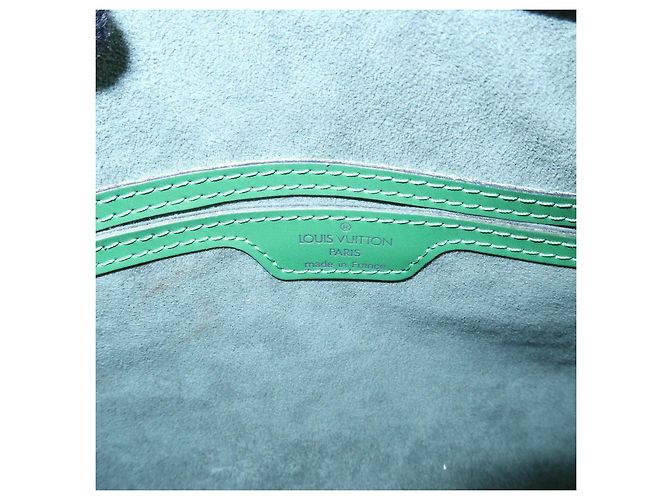 Borsa a mano Louis Vuitton Epi Soufflot Borneo Green M52224 - vista 23