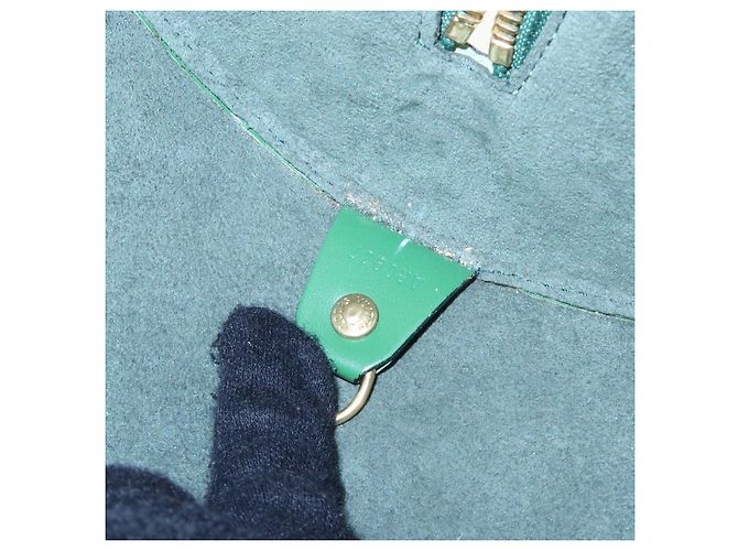 Borsa a mano Louis Vuitton Epi Soufflot Borneo Green M52224 - vista 24