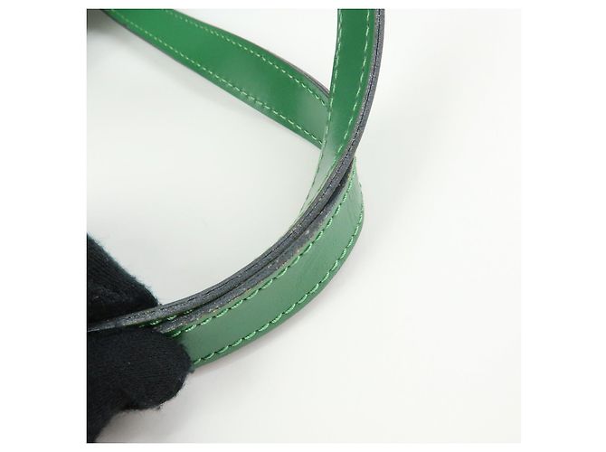 Borsa a mano Louis Vuitton Epi Soufflot Borneo Green M52224 - vista 8