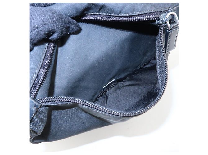 Borsa a tracolla mini Sidonie in pelle con catena PRADA Rosa Nero - vista 17