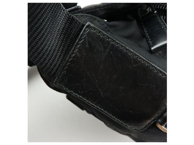 Borsa a tracolla mini Sidonie in pelle con catena PRADA Rosa Nero - vista 8