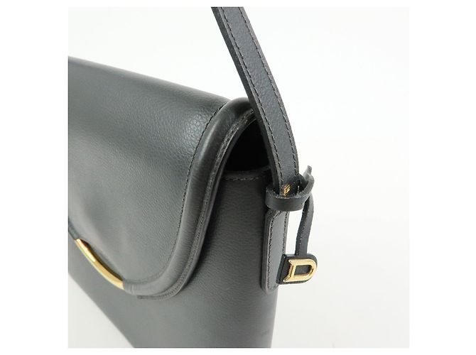 Borsa a tracolla e spalla DELVAUX in pelle di vitello Eclair Gray - vista 13
