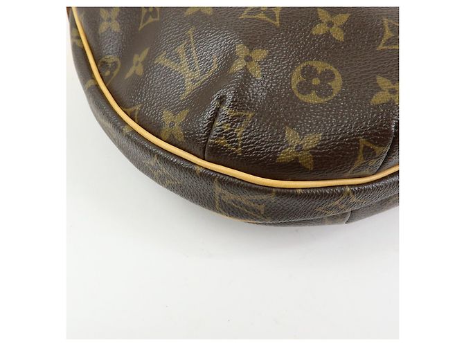 Borsa a tracolla Louis Vuitton Monogram Croissant MM Brown M51512 - vista 10
