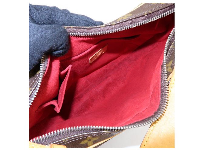 Borsa a tracolla Louis Vuitton Monogram Croissant MM Brown M51512 - vista 17