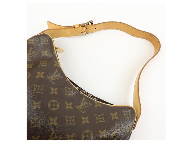 Borsa a tracolla Louis Vuitton Monogram Croissant MM Brown M51512 - vista 6