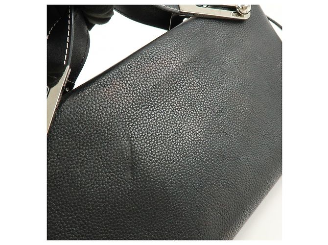 LOEWE Anagram Missy Small Borsa 2Way in pelle di vitello Borsa a tracolla Nera - vista 17