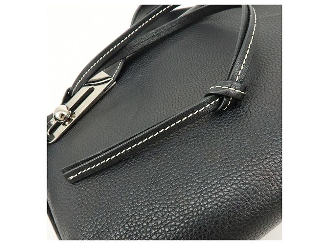 LOEWE Anagram Missy Small Borsa 2Way in pelle di vitello Borsa a tracolla Nera - vista 20
