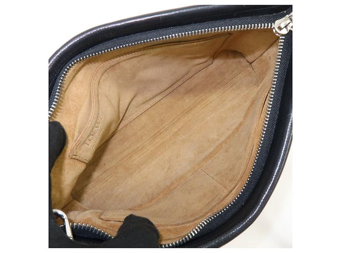 LOEWE Anagram Missy Small Borsa 2Way in pelle di vitello Borsa a tracolla Nera - vista 22