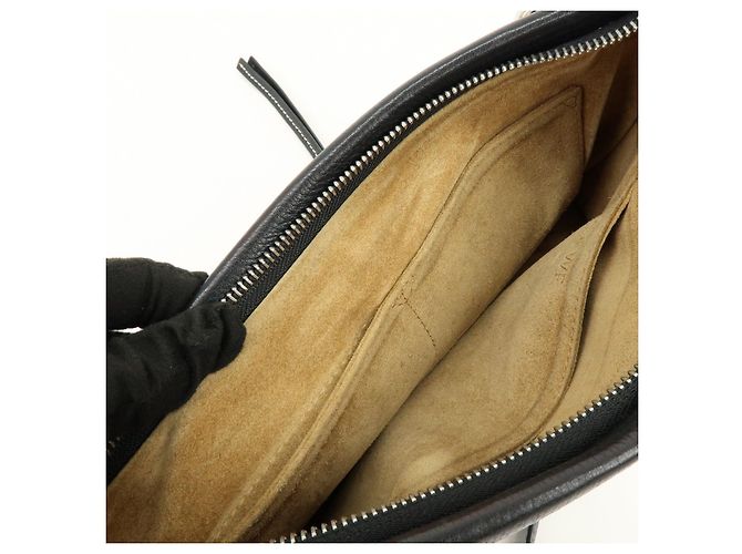LOEWE Anagram Missy Small Borsa 2Way in pelle di vitello Borsa a tracolla Nera - vista 23