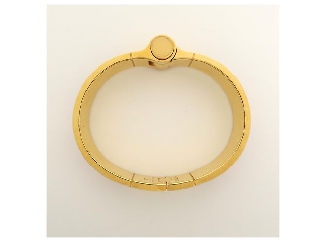 Hermès HERMES Bracciale Rigido Metal Charniere BRIDES de GALA Pink Gold - vista 5