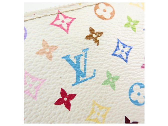 Louis Vuitton Monogram Multicolor Zippy Long Wallet Blanc M60241 - Ansicht 14