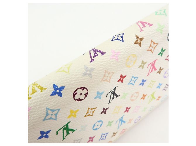 Louis Vuitton Monogram Multicolor Zippy Long Wallet Blanc M60241 - Ansicht 16