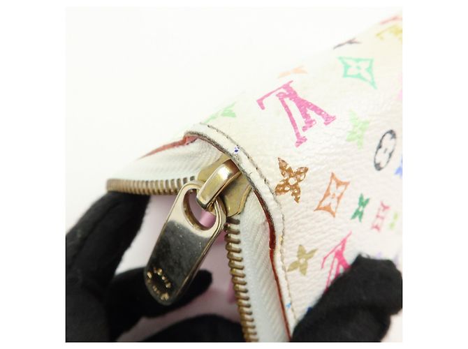 Louis Vuitton Monogram Multicolor Zippy Long Wallet Blanc M60241 - Ansicht 17