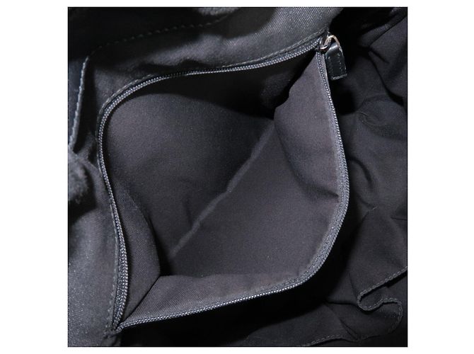 GUCCI Sukey Interlocking G GG Canvas Leather 2Way Bag Black 247902 - vista 21