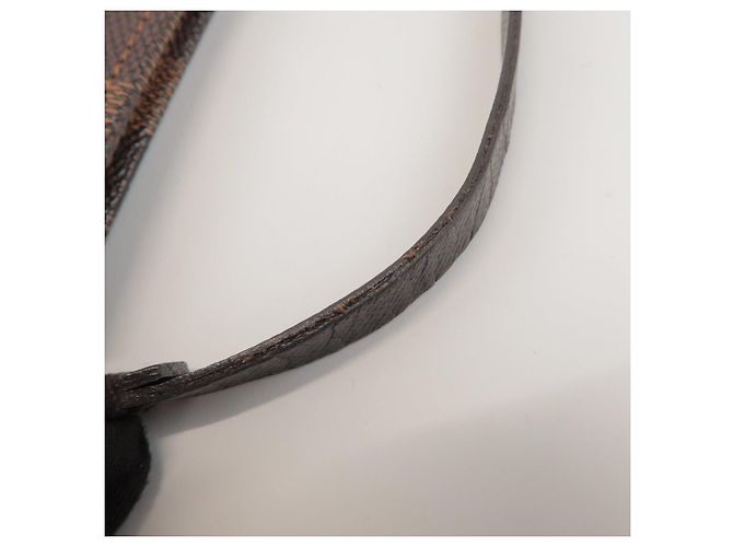Louis Vuitton Damier Trousse Makeup Accessory Pouch Brown N51982 - vista 10