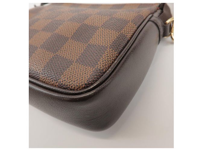 Louis Vuitton Damier Trousse Makeup Accessory Pouch Brown N51982 - vista 14