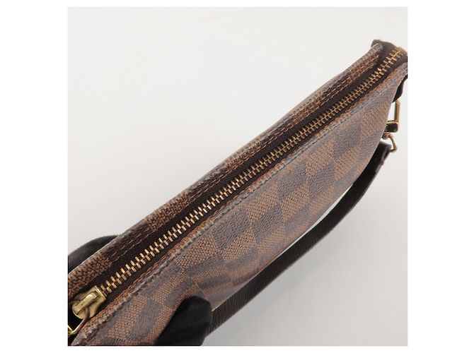 Louis Vuitton Damier Trousse Makeup Accessory Pouch Brown N51982 - vista 20