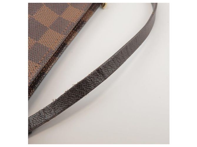 Louis Vuitton Damier Trousse Makeup Accessory Pouch Brown N51982 - vista 7