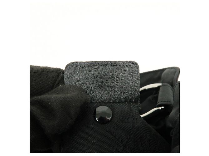 Borsa a mano e a tracolla Christian Dior Malice Pearl Nylon Nera - vista 23