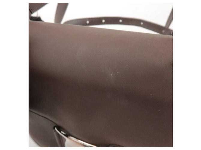 Salvatore Ferragamo Borsa a tracolla e a spalla Vara in pelle Ferragamo Marrone - vista 16
