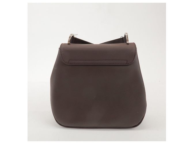 Salvatore Ferragamo Borsa a tracolla e a spalla Vara in pelle Ferragamo Marrone - vista 2