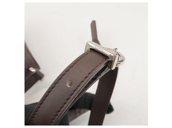 Salvatore Ferragamo Borsa a tracolla e a spalla Vara in pelle Ferragamo Marrone - vista 8