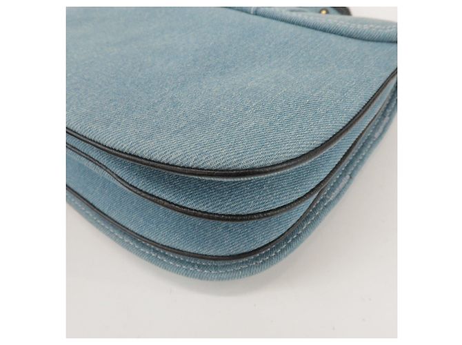 See by Chloé Borsa a tracolla Chloe See by Chloe Hana in denim e pelle Denim - vista 12