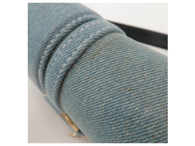 See by Chloé Borsa a tracolla Chloe See by Chloe Hana in denim e pelle Denim - vista 16
