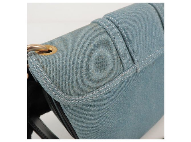 See by Chloé Borsa a tracolla Chloe See by Chloe Hana in denim e pelle Denim - vista 18