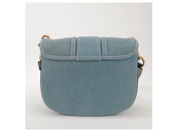 See by Chloé Borsa a tracolla Chloe See by Chloe Hana in denim e pelle Denim - vista 2