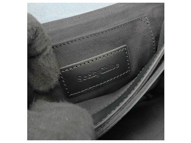 See by Chloé Borsa a tracolla Chloe See by Chloe Hana in denim e pelle Denim - vista 22