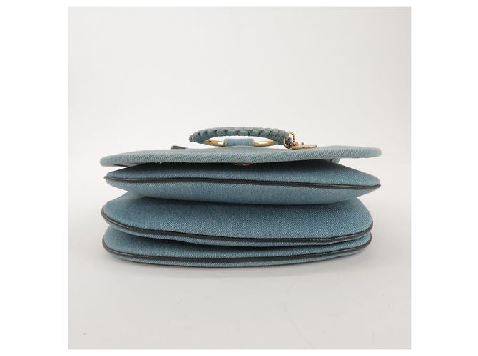 See by Chloé Borsa a tracolla Chloe See by Chloe Hana in denim e pelle Denim - vista 5