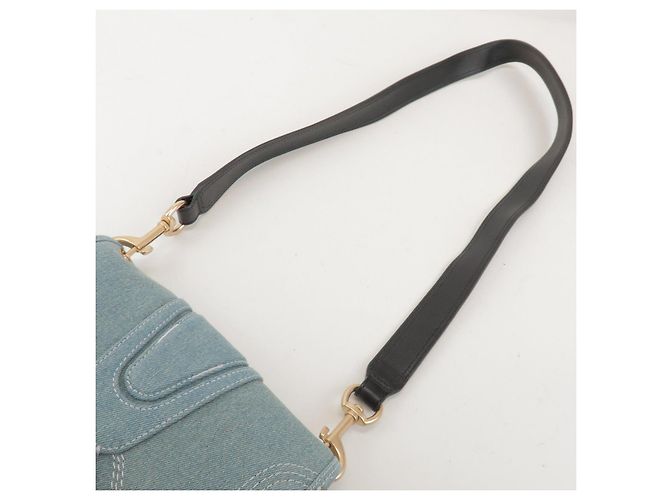 See by Chloé Borsa a tracolla Chloe See by Chloe Hana in denim e pelle Denim - vista 6