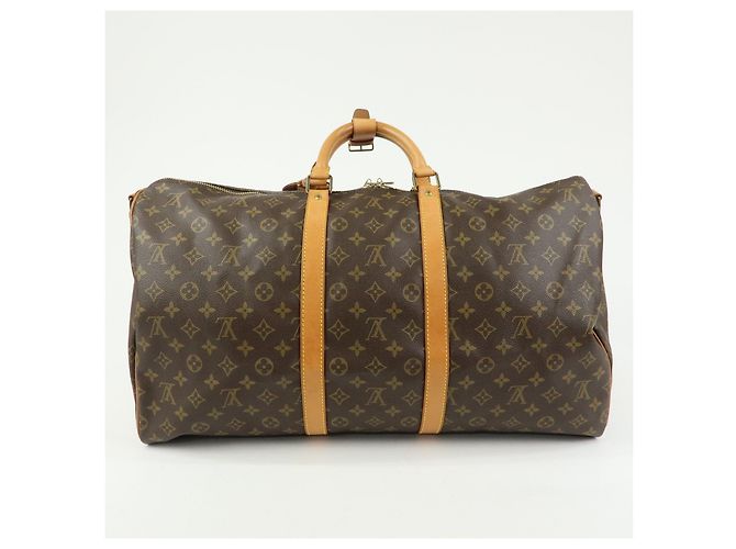 Louis Vuitton Monogram Keep All Bandouliere 55 Boston Bag M41414 - vista 2