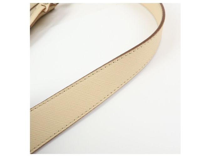Salvatore Ferragamo Borsa a tracolla e borsa a mano Ferragamo Gancini in pelle scamosciata Beige - vista 7