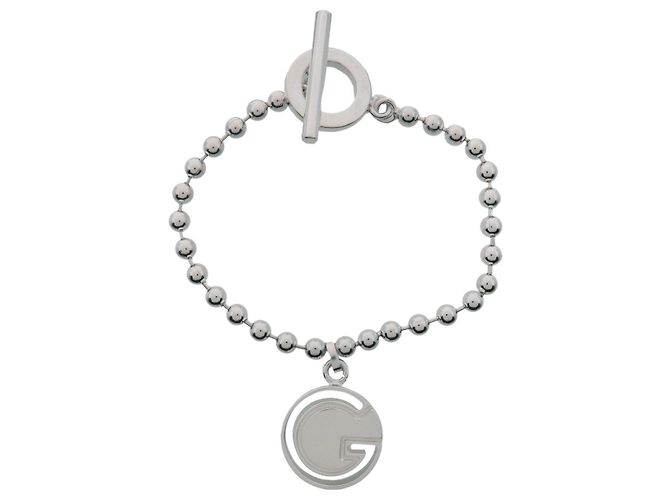 Bracciale a catena a pallini GUCCI 16 SV925 Silver - vista 2
