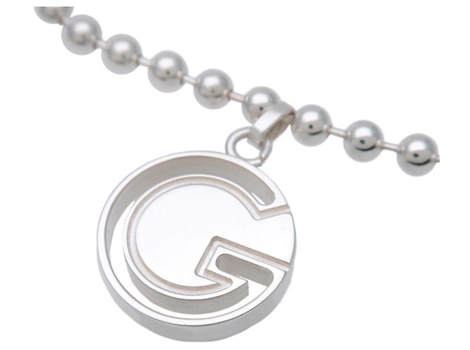 Bracciale a catena a pallini GUCCI 16 SV925 Silver - vista 3